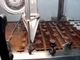 الشوكولاته Enrober شبكة أسلاك حزام سير الفولاذ المقاوم للصدأ معدنية سطح أملس المزود